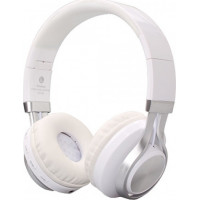 Ακουστικά CRYSTAL AUDIO BT-01-WH White/Silver