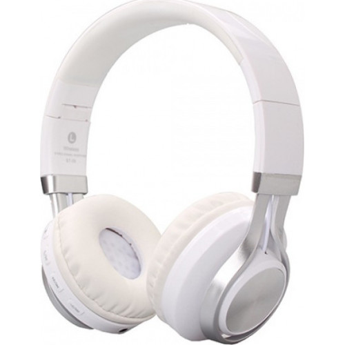 Ακουστικά CRYSTAL AUDIO BT-01-WH White/Silver