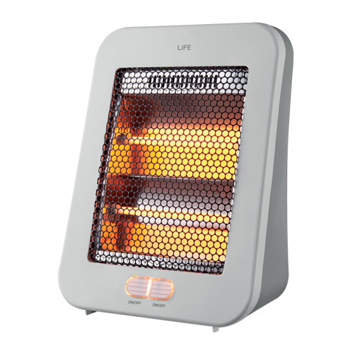 LIFE HOMEY 800W QUARTZ HEATER WHITE 221-0427